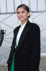 ZENDAYA COLEMAN and Zac Efron  at The Empire State Building in New York 12/09/2071