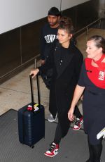 ZENDAYA COLEMAN at Airport in Sydney 12/19/2017