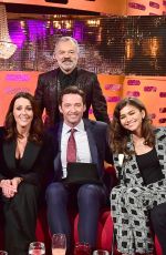ZENDAYA COLEMAN at Graham Norton Show in London 12/28/2017
