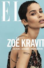 ZOE KRAVITZ in Elle Magazine, January 2018