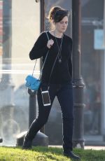 ZOEY DESCHANEL Out and About in Los Angeles 12/28/2017
