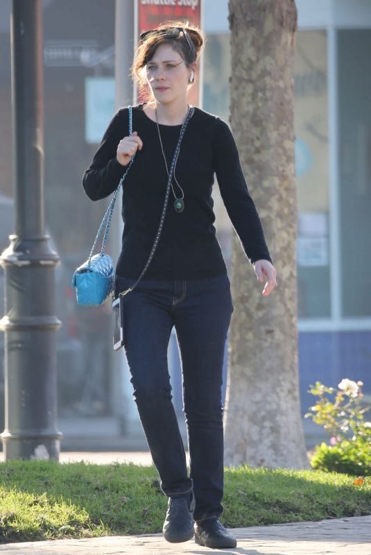 ZOEY DESCHANEL Out and About in Los Angeles 12/28/2017