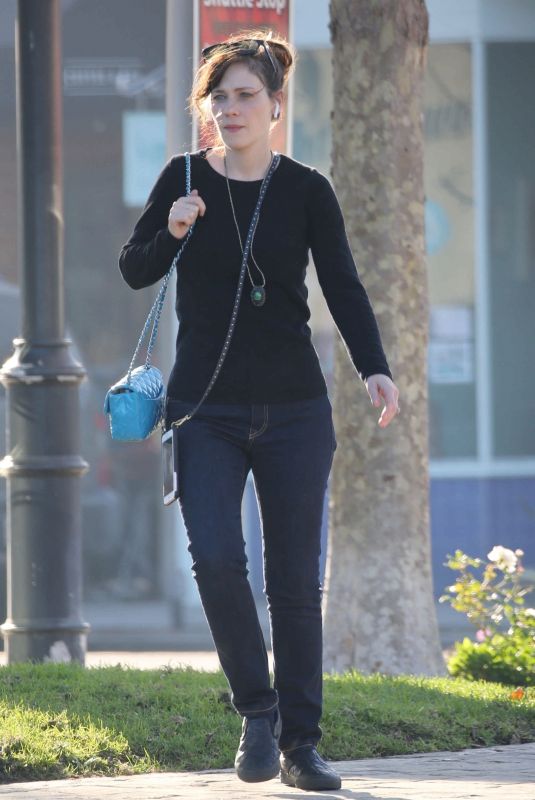 ZOEY DESCHANEL Out and About in Los Angeles 12/28/2017