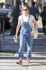 ZOEY DEUTCH Out for a Juice to Go in Los Angeles 12/28/2017