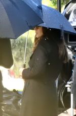 ZOOEY DESCHANEL on the Set of New Girl in Los Angeles 12/04/2017