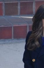 ZOOEY DESCHANEL on the Set of New Girl in Los Angeles 12/21/2017