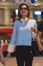 ZULEYKA RIVERA at Luis Munoz Marín Internationa Airport in San Juan 12/09/2017