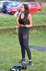 ABBIE HOLBORN Workout at a Park in Middlesbrough 01/06/2018