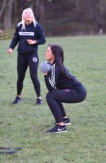 ABBIE HOLBORN Workout at a Park in Middlesbrough 01/06/2018