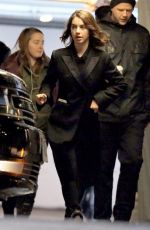ADELAIDE KANE on the Set of Once Upon A Time in Vancouver 01/12/2018