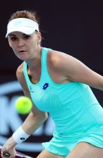 AGNIESZKA RADWANSKA at Australian Open Tennis Tournament in Melbourne 01/16/2018