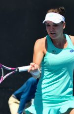 AGNIESZKA RADWANSKA at Australian Open Tennis Tournament in Melbourne 01/18/2018