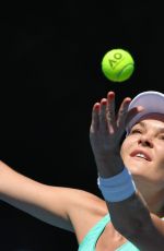 AGNIESZKA RADWANSKA at Australian Open Tennis Tournament in Melbourne 01/18/2018