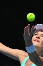 AGNIESZKA RADWANSKA at Australian Open Tennis Tournament in Melbourne 01/18/2018