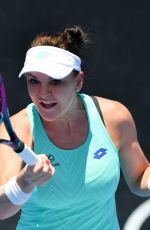AGNIESZKA RADWANSKA at Australian Open Tennis Tournament in Melbourne 01/18/2018