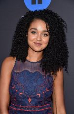 AISHA DEE at 2018 Freeform Summit in Hollywood 01/18/2018