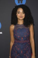 AISHA DEE at 2018 Freeform Summit in Hollywood 01/18/2018