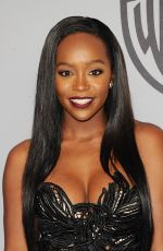 AJA NAOMI KING at Instyle and Warner Bros Golden Globes After-party in Los Angeles 01/07/2018