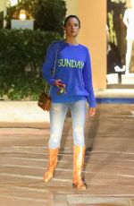 ALESSANDRA AMBROSIO at Mr Chow in Malibu 01/21/2018