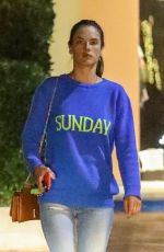 ALESSANDRA AMBROSIO at Mr Chow in Malibu 01/21/2018