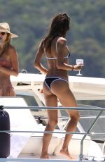 ALESSANDRA AMBROSIO in Bikini on Holliday in Florianopolis 01/05/2018