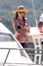 ALESSANDRA AMBROSIO in Bikini on Holliday in Florianopolis 01/05/2018