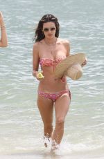 ALESSANDRA AMBROSIO in Bikini on the Beach in Florianopolis 01/02/2018