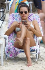 ALESSANDRA AMBROSIO in Bikini on Vacantion in Florianoplis 01/14/2018