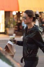 ALESSANDRA AMBROSIO Leaves Urth Cafe in Beverly Hills 01/23/2018