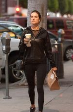 ALESSANDRA AMBROSIO Leaves Urth Cafe in Beverly Hills 01/23/2018