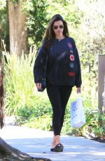 ALESSANDRA AMBROSIO Out in Brentwood 01/20/2018