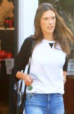 ALESSANDRA AMBROSIO Out Shopping in Brentwood 01/18/2018