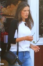 ALESSANDRA AMBROSIO Out Shopping in Brentwood 01/18/2018