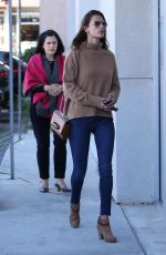 ALESSANDRA AMBROSIO Out Shopping in Santa Monica 01/22/2018