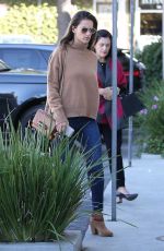 ALESSANDRA AMBROSIO Out Shopping in Santa Monica 01/22/2018