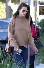 ALESSANDRA AMBROSIO Out Shopping in Santa Monica 01/22/2018