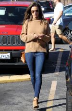 ALESSANDRA AMBROSIO Out Shopping in Santa Monica 01/22/2018