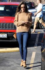 ALESSANDRA AMBROSIO Out Shopping in Santa Monica 01/22/2018