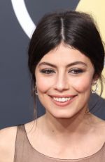 ALESSANDRA MASTRONARDI at 75th Annual Golden Globe Awards in Beverly Hills 01/07/2018