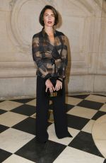 ALESSANDRA SUBLET at Christian Dior Show at Spring/Summer 2018 Haute Couture Fashion Week in Paris 01/23/2018