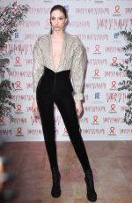 ALEXANDRA AGOSTON at Sidaction Gala Dinner in Paris 01/25/2018