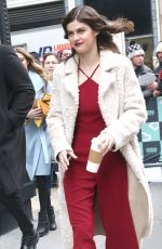 ALEXANDRA DADDARIO Arrives at Build Series in New York 01/29/2018