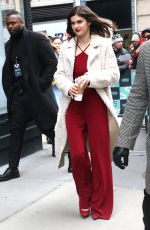 ALEXANDRA DADDARIO Arrives at Build Series in New York 01/29/2018