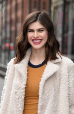 ALEXANDRA DADDARIO at AOL Live in New York 01/29/2018