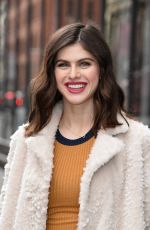 ALEXANDRA DADDARIO at AOL Live in New York 01/29/2018