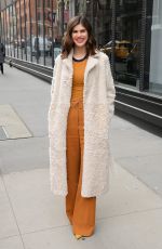 ALEXANDRA DADDARIO at AOL Live in New York 01/29/2018