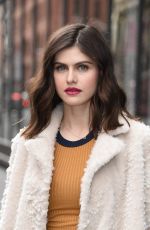 ALEXANDRA DADDARIO at AOL Live in New York 01/29/2018