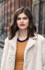 ALEXANDRA DADDARIO at AOL Live in New York 01/29/2018