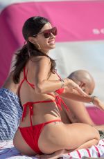 ALEXANDRA RODRIGUEZ in Bikini on the Beach in Miami 01/01/2018