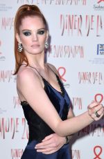 ALEXINA GRAHAM at Sidaction Gala Dinner in Paris 01/25/2018